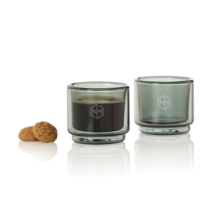 Set 2 cani espresso AdHoc Impact, 45 ml, sticla borosilicata [6]
