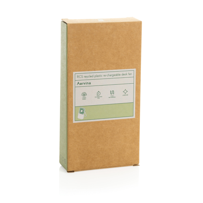 Ventilator de birou reincarcabil Aervina RCS | Plastic reciclat [14]