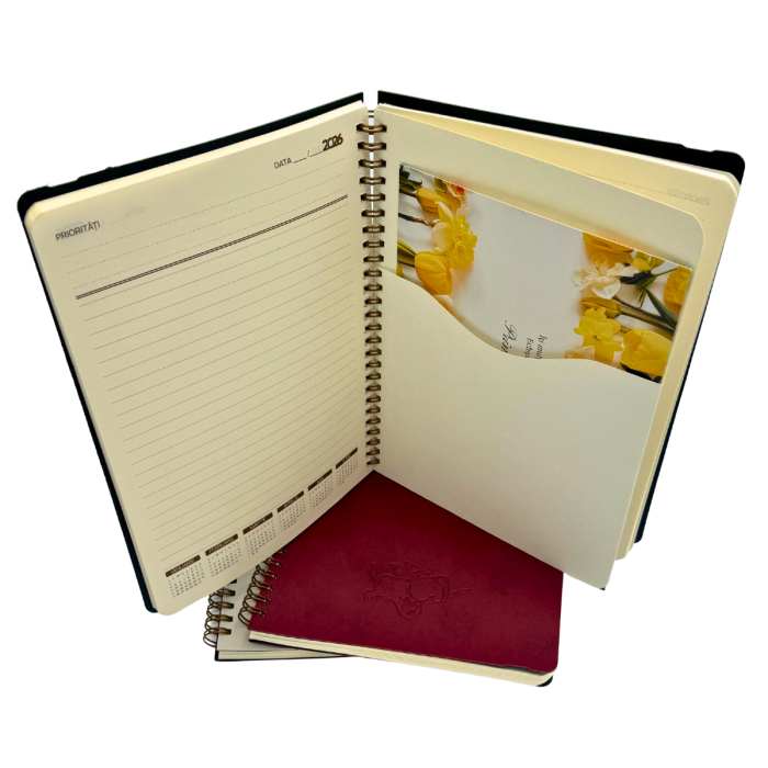 Agenda spira nedatata – culori și personalizare corporate [9]