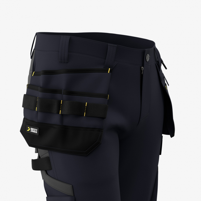Pantaloni scurti cu buzunare multiple ALKES SHORT, barbati, Safety Jogger [2]