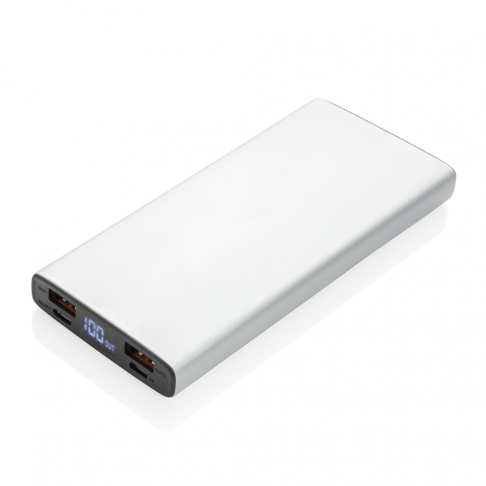 Powerbank 10.000 mAh din aluminiu, incarcare rapida 18W PD si QC 3.0 [2]