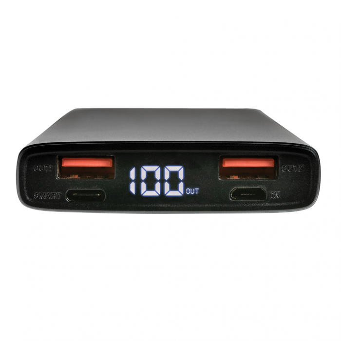 Powerbank 10.000 mAh din aluminiu, incarcare rapida 18W PD si QC 3.0 [4]