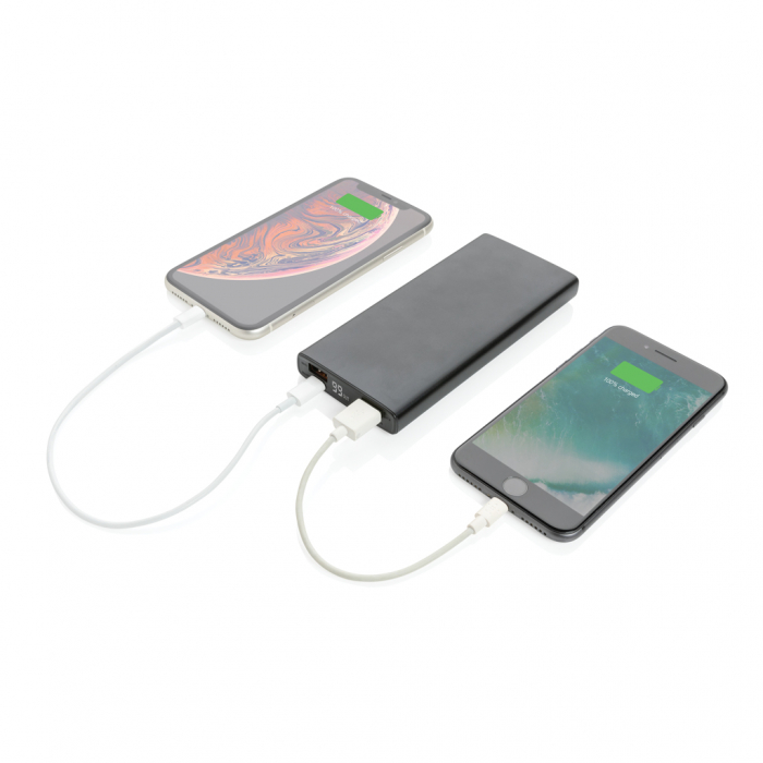 Powerbank 10.000 mAh din aluminiu, incarcare rapida 18W PD si QC 3.0 [3]