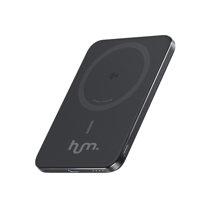 Powerbank magnetic Anker Nano MagGo 5000 mAh, Qi2 15W, USB-C 20W, ultra-subtire [4]