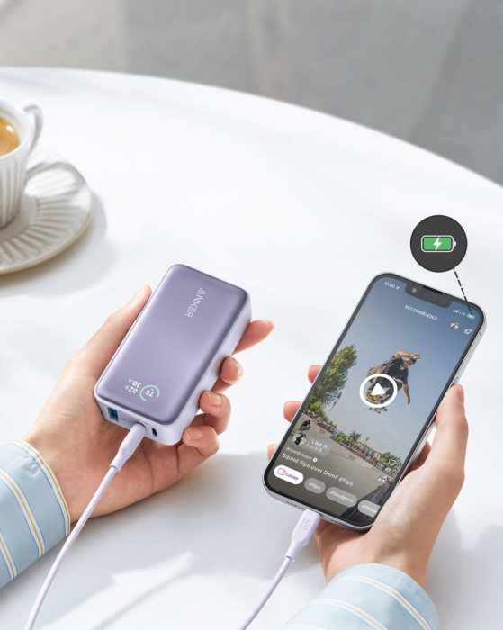 Baterie externa Anker PowerCore 533, 10.000 mAh, 30W PD [11]