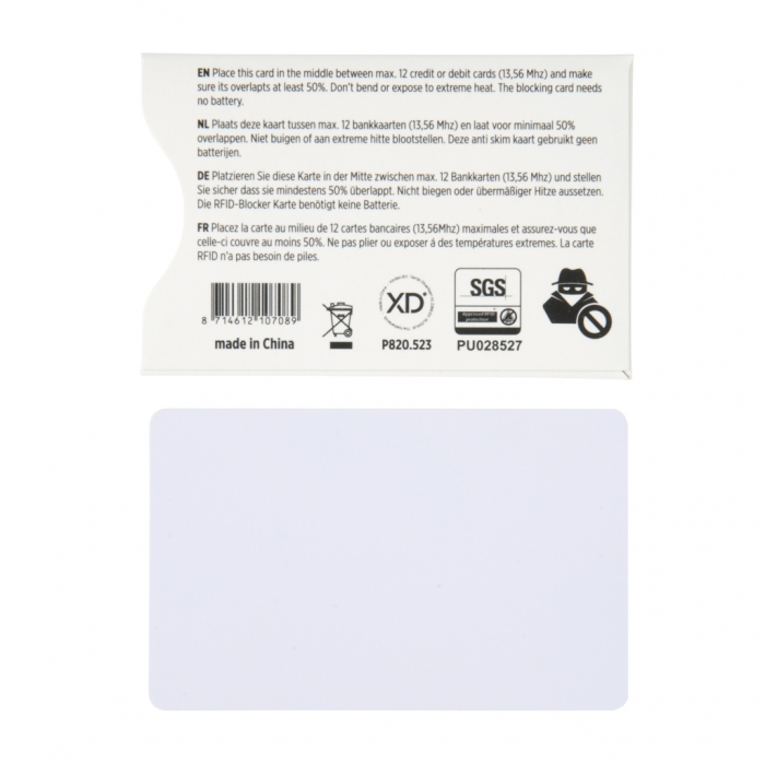 Card anti-skimming RFID cu cip activ — protectie 24/7 [5]