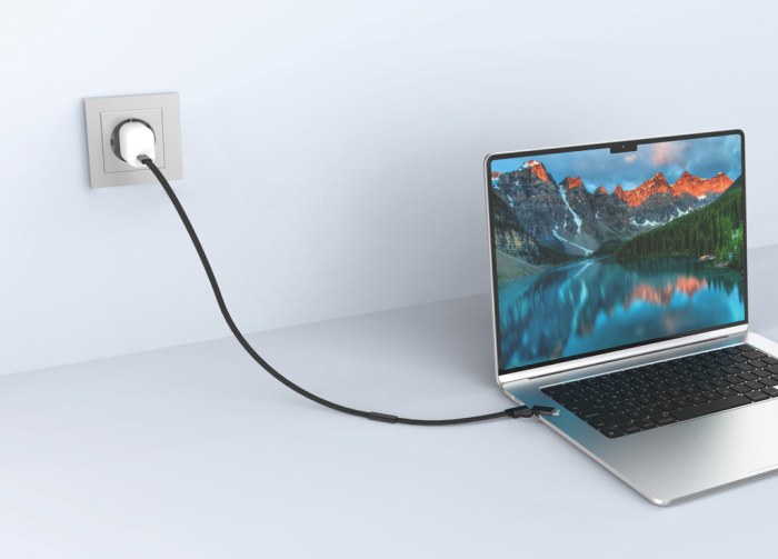 Cablu Arc RCS 2-in-1 USB-C si Lightning, 60W, 120 cm, transfer date 480 Mbps [6]