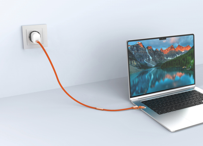 Cablu Arc RCS 2-in-1 USB-C si Lightning, 60W, 120 cm, transfer date 480 Mbps [6]