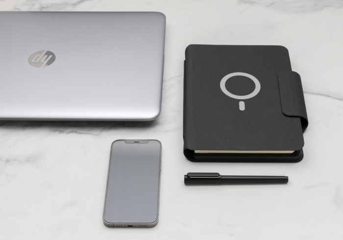 Agenda A5 cu incarcator wireless magnetic 10W si powerbank – multifunctionala si eleganta [14]