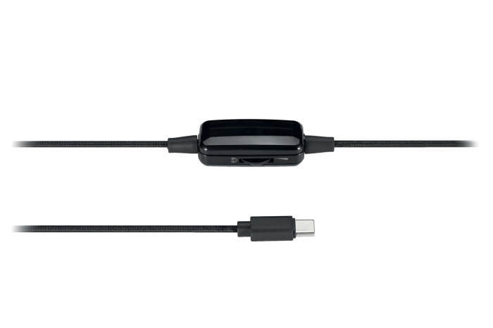 Casti KENSINGTON EQ On-Ear USB-C microfon cablu 2 m negru [3]