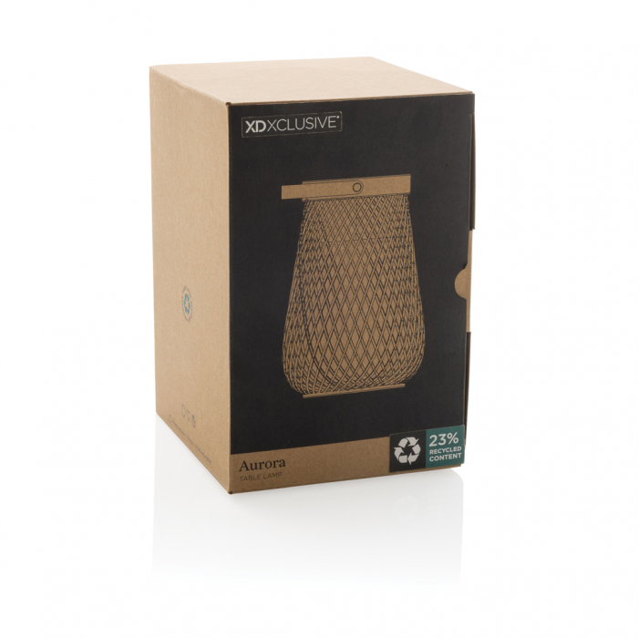 Lampa de masa Aurora din ABS reciclat RCS – reincarcabila USB-C, 24h autonomie [14]