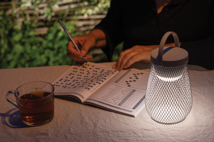 Lampa de masa Aurora din ABS reciclat RCS – reincarcabila USB-C, 24h autonomie [8]
