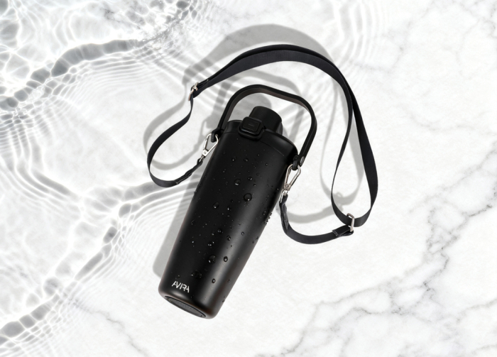 Pahar termos antiscurgere Avira Ayala RCS 600 ml, otel reciclat, purtare crossbody [11]