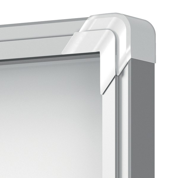 Avizier NOBO Premium Plus, exterior, otel emailat, 9x A4, cu usa si cheie, magnetic [4]