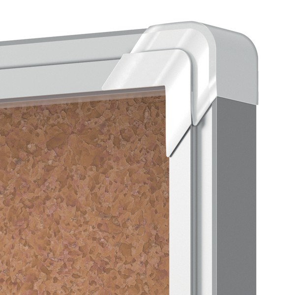 Avizier NOBO Premium Plus, interior, pluta, 6x A4, cu usa si cheie [4]