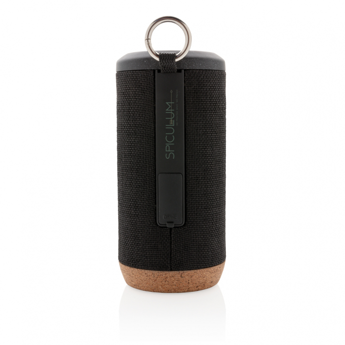 Boxa portabila wireless 10W impermeabila IPX5, pluta naturala, Baia [8]