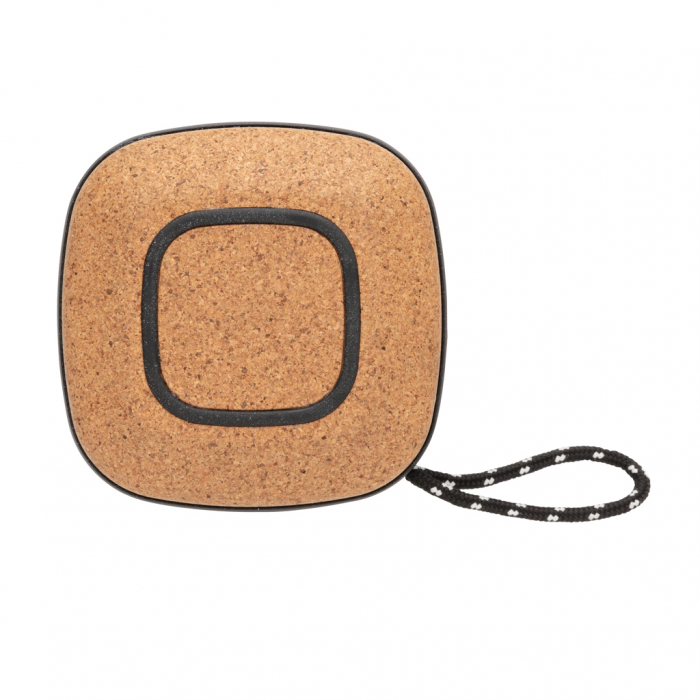 Boxa portabila wireless 5W impermeabila IPX5, pluta naturala, Baia [4]