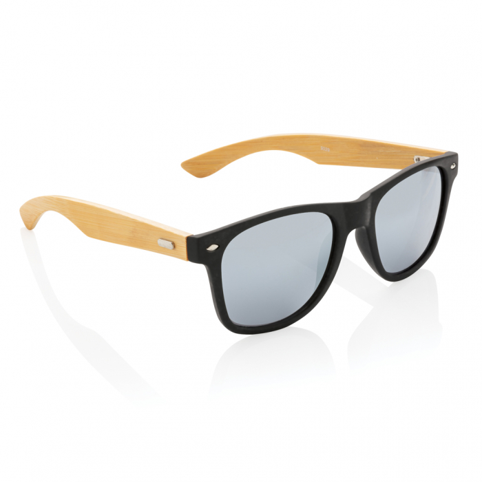Ochelari de soare din bambus si plastic reciclat RCS [2]