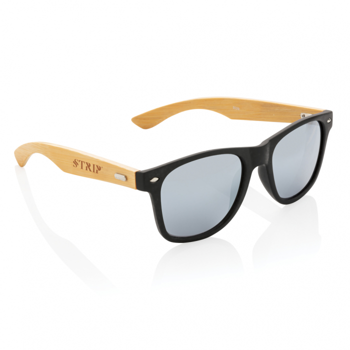 Ochelari de soare din bambus si plastic reciclat RCS [5]