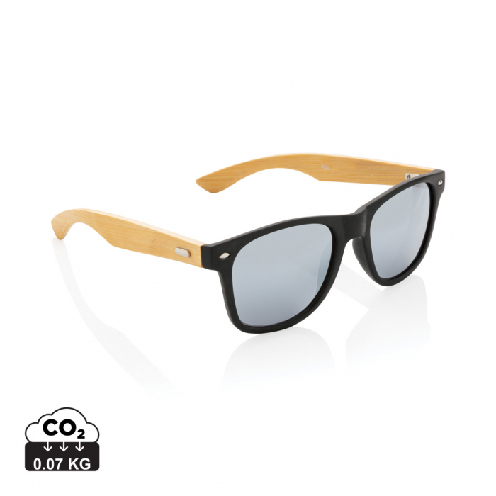 Ochelari de soare din bambus si plastic reciclat RCS [1]