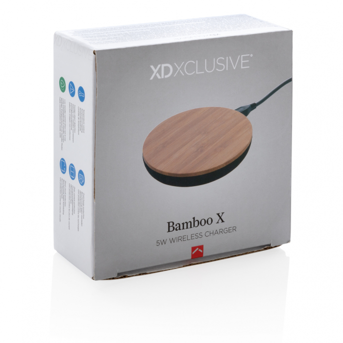 Incarcator wireless Bamboo X 5W – bambus si material sustenabil [11]