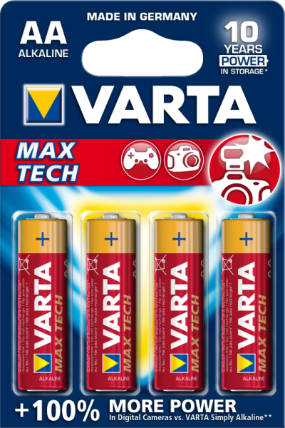 Baterie R6-AA Varta Max Tech 4buc [2]