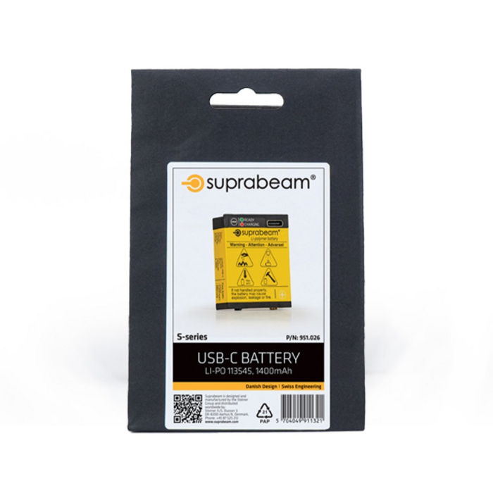 Baterie reincarcabila Suprabeam Li-Po 1400 mAh USB-C pentru V3AIR [2]