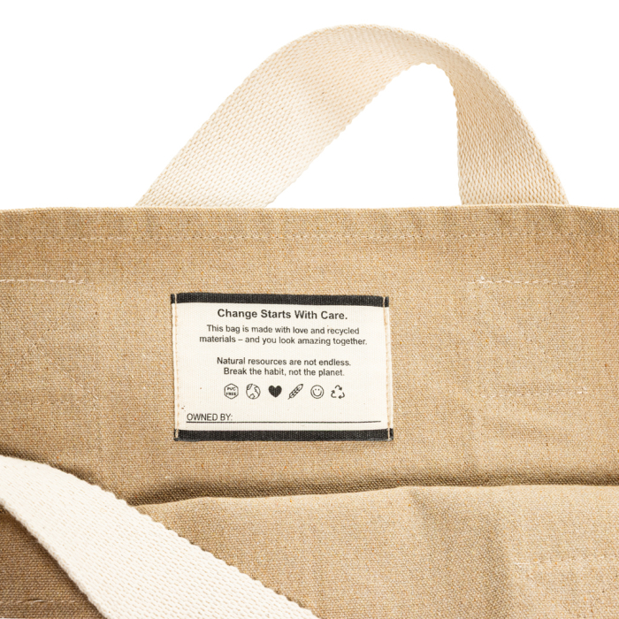Geanta BEAU AWARE™ din panza reciclata 400gsm [4]