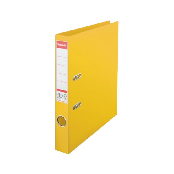 Biblioraft 50mm Esselte no.1 Power. galben [1]