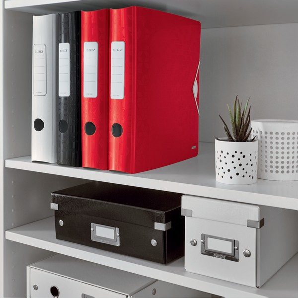 Biblioraft Leitz Active WOW 180°, A4, 50mm, polyfoam, roz metalizat [7]