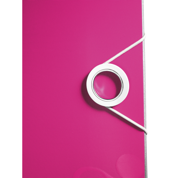 Biblioraft Leitz Active WOW 180°, A4, 50mm, polyfoam, roz metalizat [3]