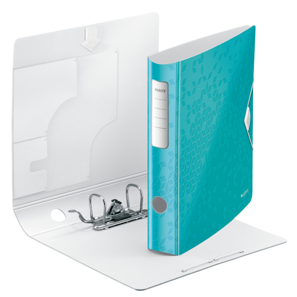 Biblioraft Leitz Active WOW 180°, A4, 50mm, polyfoam, roz metalizat [2]