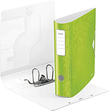 Biblioraft Leitz Active WOW 180°, A4, 75mm, polyfoam, roz metalizat [2]