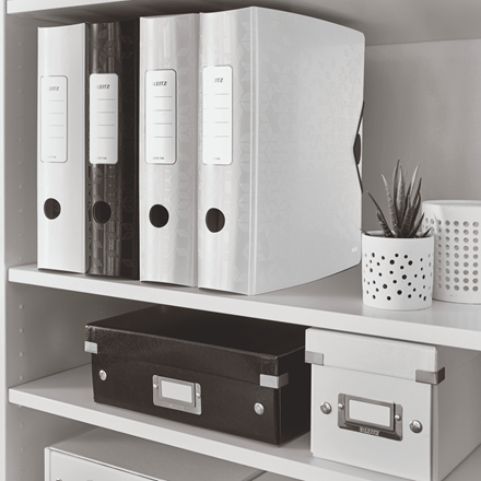 Biblioraft Leitz Active WOW 180°, A4, 75mm, polyfoam, roz metalizat [3]