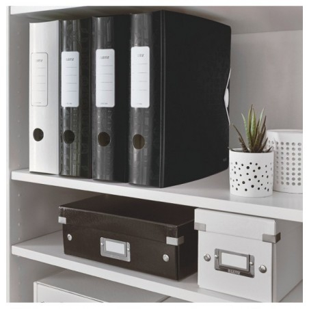 Biblioraft Leitz Active WOW 180°, A4, 75mm, polyfoam, roz metalizat [3]