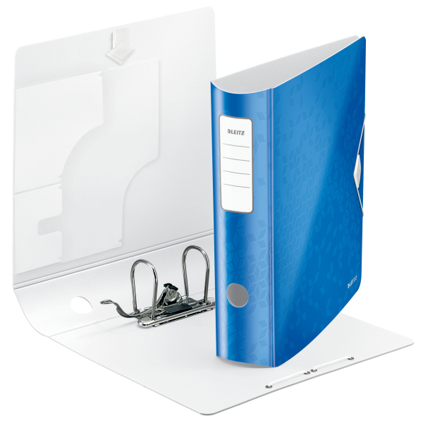 Biblioraft Leitz Active WOW 180°, A4, 75mm, polyfoam, roz metalizat [2]