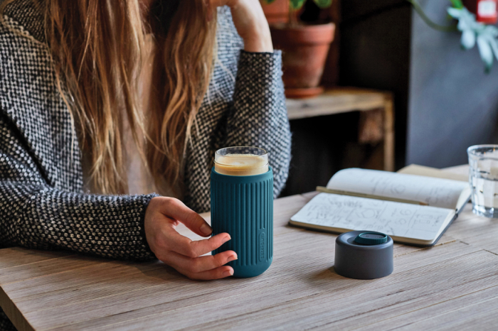 Pahar de calatorie din sticla 340ML Black+Blum [7]