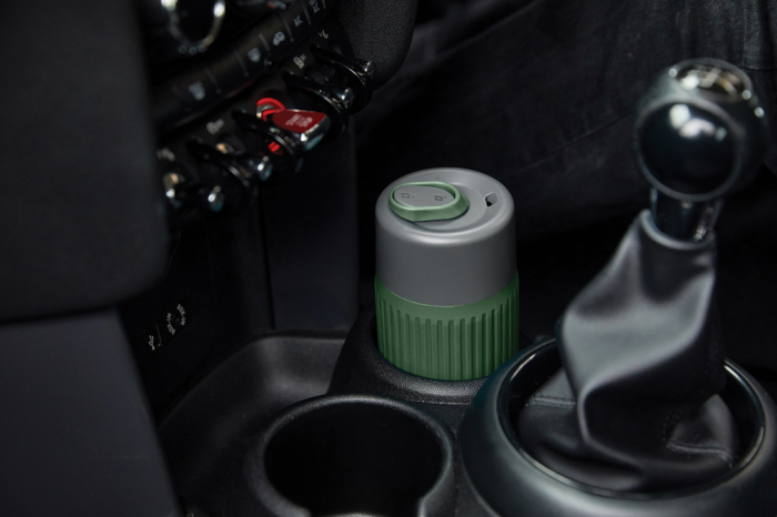 Pahar de calatorie din sticla 340ML Black+Blum [8]