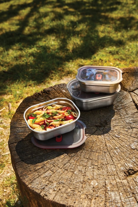 Set 3 caserole Black+Blum Mealprep din inox  [24]
