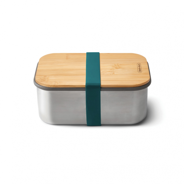 Caserola mare Black+Blum pentru sandwich din inox cu capac bambus [2]