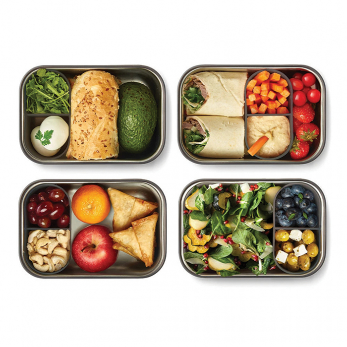 Caserola mare Black+Blum pentru sandwich din inox cu capac bambus [8]