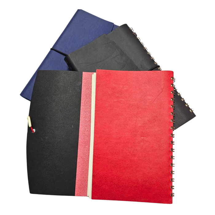 Bloc notes A5/A6 imitatie piele – productie proprie in Unitate Protejata, personalizare corporate [5]