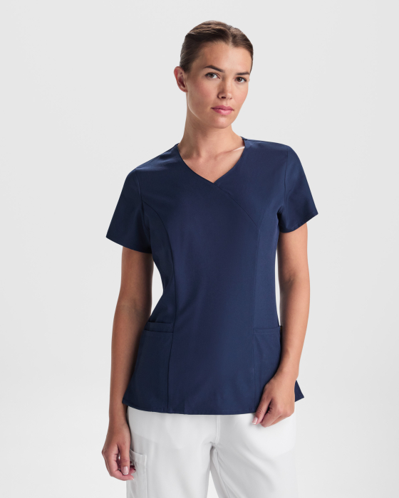 Bluza medicala Ferox Woman din microfibra, cambrata [5]
