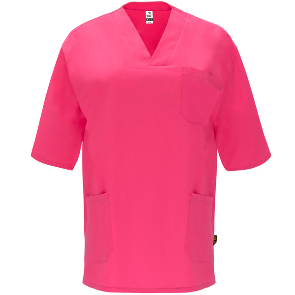 Bluza medicala unisex Panacea, cu guler in V si trei buzunare [2]
