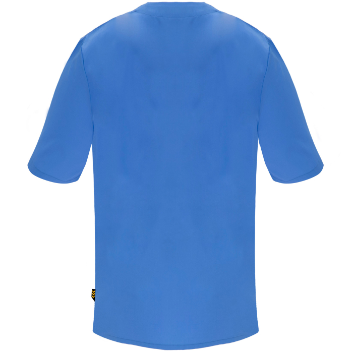 Bluza medicala unisex Panacea, cu guler in V si trei buzunare [2]