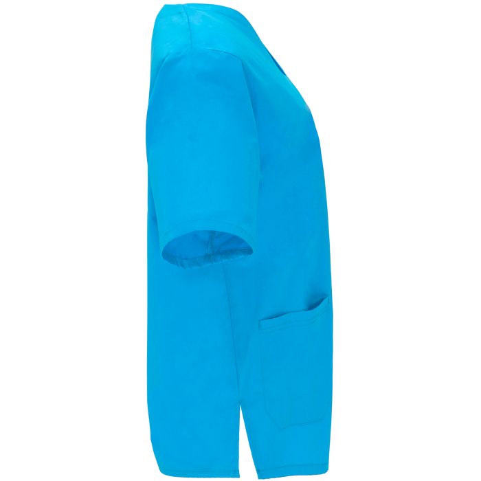 Bluza medicala unisex Panacea, cu guler in V si trei buzunare [4]