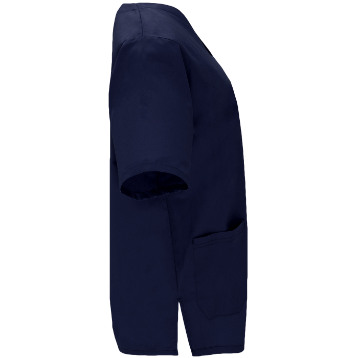 Bluza medicala unisex Panacea, cu guler in V si trei buzunare [4]