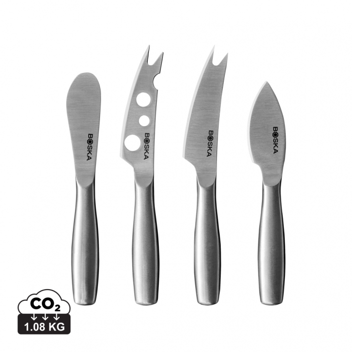 Set cutite branzeturi BOSKA Mini Copenhagen, 4 piese inox, garantie pe viata [1]