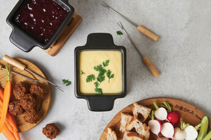 BOSKA Tapas Fondue Nero 300 ml – set fondue pentru doua persoane, garantie pe viata [6]