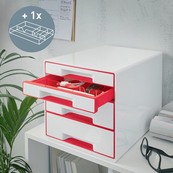 Cabinet cu sertare Leitz WOW, 4 sertare [3]